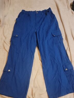 Hot Topic Cargo Pants in Royal Blue